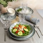 Casa si Gradina - Bucatarie si vesela - Vesela si tacamuri - Farfurii si boluri - Farfurie plata AMBITION Aqua, 27cm, ceramica - Infinity.ro