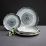 Casa si Gradina - Bucatarie si vesela - Vesela si tacamuri - Farfurii si boluri - Farfurie plata AMBITION Aqua, 27cm, ceramica - Infinity.ro