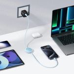 Laptop, Telefoane si Tablete - Telefoane mobile si accesorii - Accesorii Telefoane - Cabluri si adaptoare telefoane - Cablu de Date Type-C la Type-C, 60W, 1m - Baseus Free2Pull Mini (P10364500511-01) - Mov - Infinity.ro