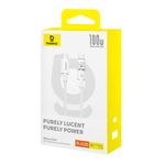 Laptop, Telefoane si Tablete - Telefoane mobile si accesorii - Accesorii Telefoane - Cabluri si adaptoare telefoane - Cablu USB-C la Type-C, Super Fast Charging 100W, 2m - Baseus Gem (P10373000211-01) - Alb - Infinity.ro