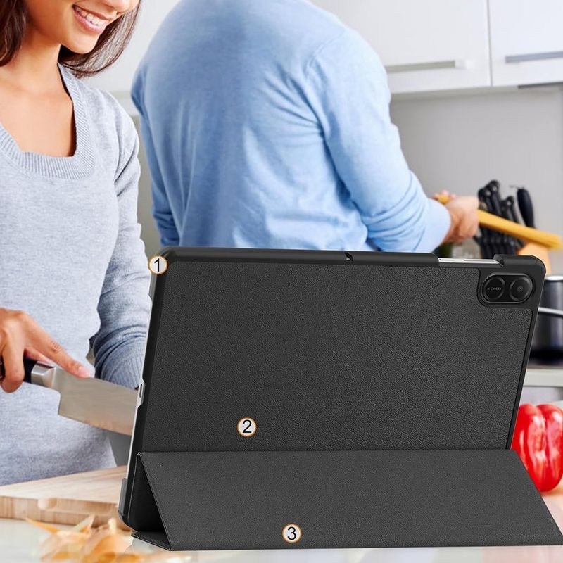 Laptop, Telefoane si Tablete - Tablete si accesorii tablete - Accesorii Tablete - Huse tablete - Husa pentru Honor Pad X8a - Techsuit FoldPro - Negru - Infinity.ro