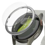 Laptop, Telefoane si Tablete - Wearables si gadgeturi - Wearables - Smartwatch-uri - Rama pentru Samsung Galaxy Watch7A 40mm - Ringke Bezel Styling - Argintiu Pattern7 (CB-GW7-40-03) - Infinity.ro