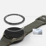 Laptop, Telefoane si Tablete - Wearables si gadgeturi - Wearables - Accesorii wearables - Rama Premium pentru Samsung Galaxy Watch7A 40mm - Ringke Bezel Styling - Negru Pattern2 (CB-GW7-40-99) - Infinity.ro