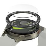 Laptop, Telefoane si Tablete - Wearables si gadgeturi - Wearables - Accesorii wearables - Rama Premium pentru Samsung Galaxy Watch7A 40mm - Ringke Bezel Styling - Negru Pattern2 (CB-GW7-40-99) - Infinity.ro