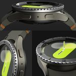 Laptop, Telefoane si Tablete - Wearables si gadgeturi - Wearables - Smartwatch-uri - Rama Premium pentru Samsung Galaxy Watch7A 40mm - Ringke Bezel Styling - Negru Pattern3 (CB-GW7-40-96) - Infinity.ro