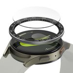 Laptop, Telefoane si Tablete - Wearables si gadgeturi - Wearables - Smartwatch-uri - Rama Premium pentru Samsung Galaxy Watch7A 40mm - Ringke Bezel Styling - Negru Pattern1 (CB-GW7-40-98) - Infinity.ro