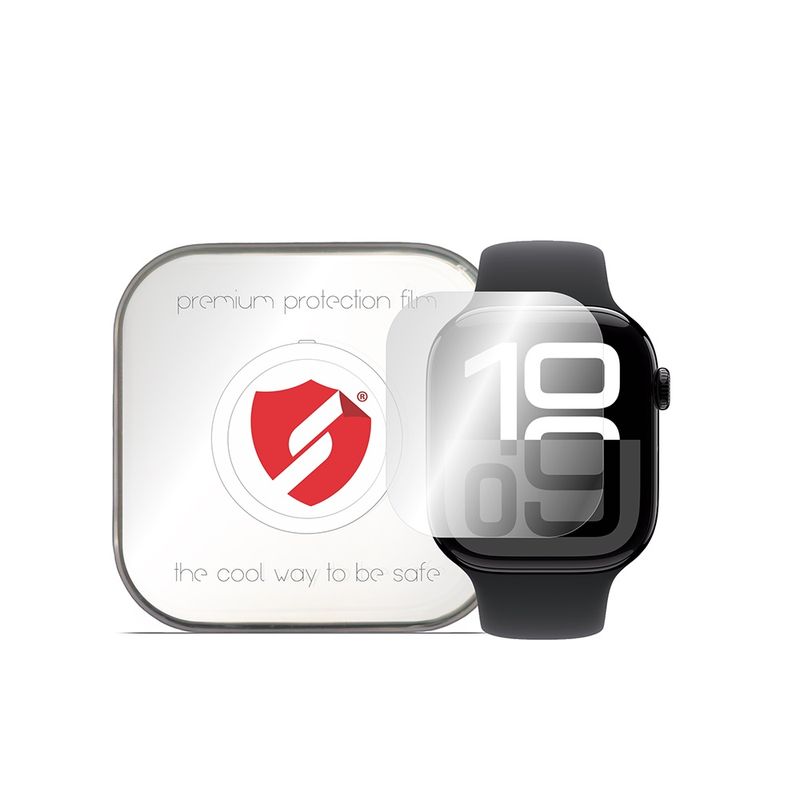 Laptop, Telefoane si Tablete - Wearables si gadgeturi - Wearables - Smartwatch-uri - [Pachet 4x] Folie regenerabila premium Apple Watch 10 46mm - Smart Protection Classic - Transparent - Infinity.ro