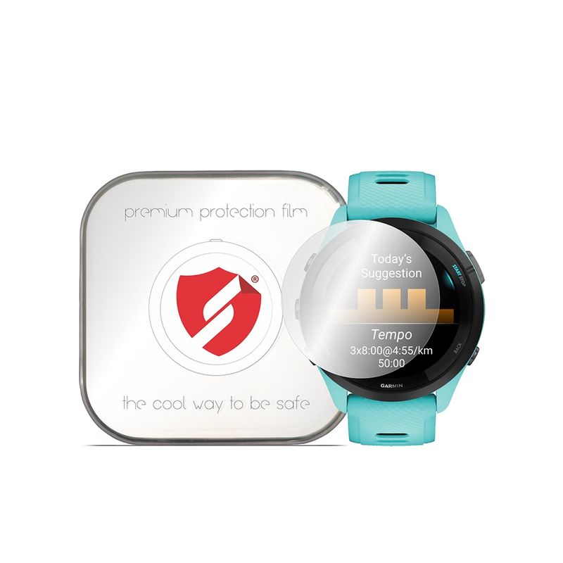 Laptop, Telefoane si Tablete - Wearables si gadgeturi - Wearables - Smartwatch-uri - [Pachet 4x] Folie regenerabila premium Garmin Forerunner 265 - Smart Protection Classic - Transparent - Infinity.ro