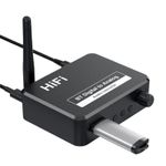 PC, gaming si accesorii - Retelistica - Wireless - Antene retelistica si accesorii - Convertor Audio Digital la Analog Techstar® OT13, Compatibil Bluetooth 5.1, USB, AUX 3.5 mm, Cablu audio optic, RCA - Infinity.ro