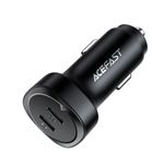 Laptop, Telefoane si Tablete - Telefoane mobile si accesorii - Accesorii Telefoane - Incarcatoare telefoane - Incarcator pentru Masina, 2x Type-C, Dual PD Fast Charging, 72W - Negru - Infinity.ro