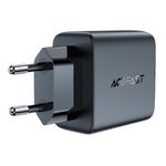 Laptop, Telefoane si Tablete - Telefoane mobile si accesorii - Accesorii Telefoane - Incarcatoare telefoane - Acumulator pentru Priza EU, 2x Type-C, GaN, Universal - Acefast (A49) - Negru - Infinity.ro