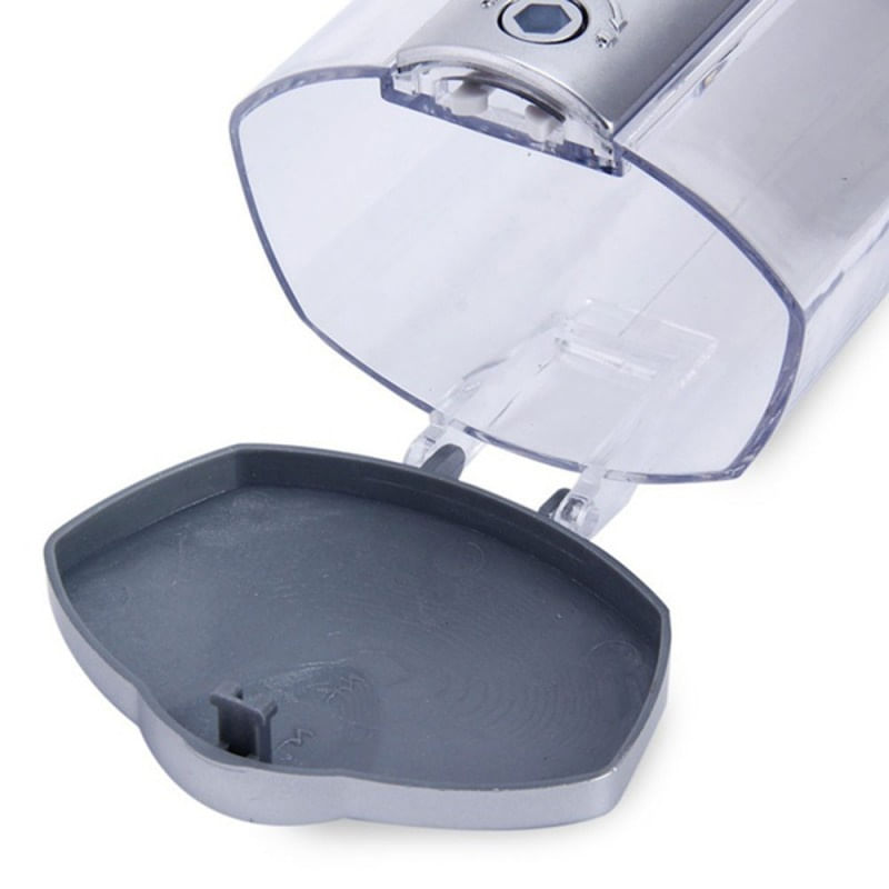 Casa si Gradina - Sanitare - Suporturi si accesorii baie - Dispensere - Dozator De Sapun, Argintiu, Montaj Perete, 350ml - Infinity.ro