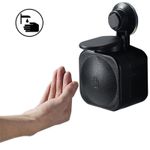Casa si Gradina - Sanitare - Suporturi si accesorii baie - Dispensere - Dozator De Sapun Techstar®, Negru, Montaj Perete, Montaj Tip Ventuza, 250ml - Infinity.ro