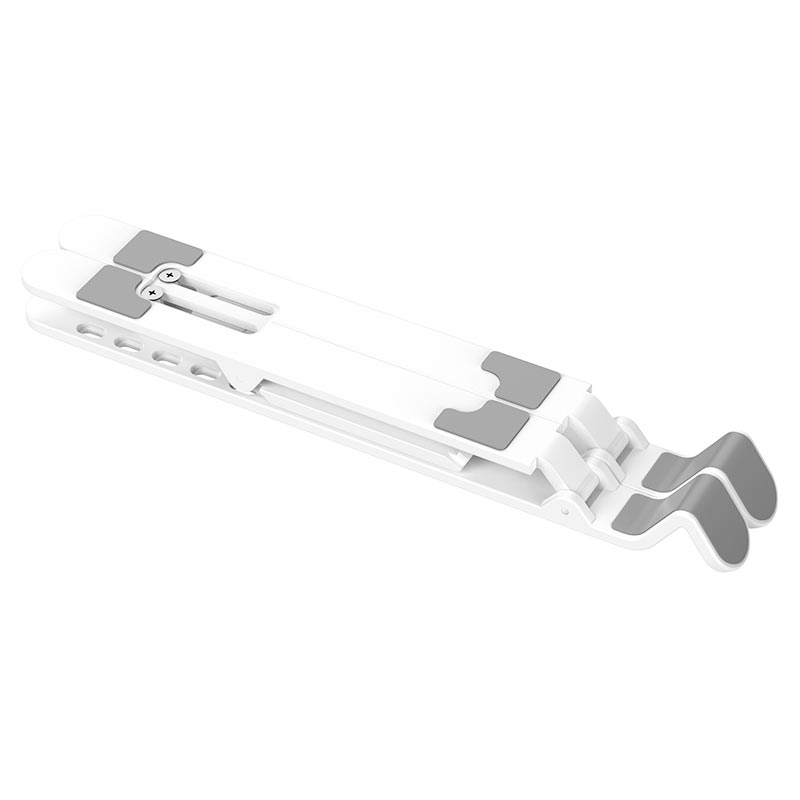Laptop, Telefoane si Tablete - Telefoane mobile si accesorii - Accesorii Telefoane - Suport si docking telefoane - Suport de birou Pliabil, Borofone BH70 Eagle, pentru Laptop cu o lungime de 15,6 inch, Alb - Infinity.ro