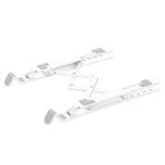 Laptop, Telefoane si Tablete - Telefoane mobile si accesorii - Accesorii Telefoane - Suport si docking telefoane - Suport de birou Pliabil, Borofone BH70 Eagle, pentru Laptop cu o lungime de 15,6 inch, Alb - Infinity.ro