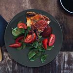 Casa si Gradina - Bucatarie si vesela - Vesela si tacamuri - Farfurii si boluri - Set farfurii 24 piese, pentru 6 persoane, Iron, Cesiro, Gri Inchis - Infinity.ro