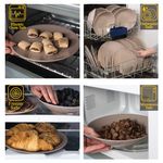 Casa si Gradina - Bucatarie si vesela - Vesela si tacamuri - Farfurii si boluri - Set farfurii 16 piese, pentru 4 persoane, Latte, Cesiro, Crem Lucios - Infinity.ro