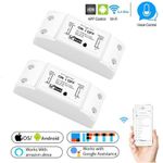 Casa si Gradina - Electrice - Distributie electrica si comanda - Intrerupatoare - Intrerupator Smart Techstar® KG16, Wireless 2,4GHz, Smart Home, Google Home. Amazon Echo, Alexa, IFTTT - Infinity.ro