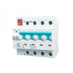 Casa si Gradina - Electrice - Distributie electrica si comanda - Sigurante - Siguranta Automata Inteligenta Techstar® WiFi, Tuya/Smartlife, 4P Poli, 3P+N, Trifazat, 80A, Compatibila Google Home - Infinity.ro