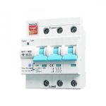 Casa si Gradina - Electrice - Distributie electrica si comanda - Sigurante - Siguranta Automata Inteligenta Techstar® WiFi, Tuya/Smartlife, 3 Poli, 3P+N, Trifazat, 80A, Compatibila Google Home - Infinity.ro