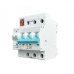 Casa si Gradina - Electrice - Distributie electrica si comanda - Sigurante - Siguranta Automata Inteligenta Techstar® WiFi, Tuya/Smartlife, 3 Poli, 3P+N, Trifazat, 80A, Compatibila Google Home - Infinity.ro