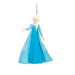 Casa si Gradina - Decoratiuni - Decoratiuni de sezon - Ornament brad Elsa 3D, Frozen, 11 cm, albastru - Infinity.ro