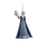 Casa si Gradina - Decoratiuni - Decoratiuni de sezon - Ornament brad Elsa Regina Zapezii 3D, Frozen, 11 cm, albastru - Infinity.ro