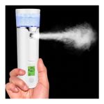 Electronice si Electrocasnice - Climatizare si sisteme de incalzire - Aparate filtrare aer - Umidificatoare - Umidificator Techstar® Hidratare Ten, Pulverizare Abur Rece, Rezervor 40ML, Display LCD, Reincarcabil, USB, 1200mAh - Infinity.ro