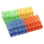 Market - Spalare si intretinere rufe - Uscatoare de rufe si accesorii - Set 20 carlige pentru haine, 5 cm, plastic, multicolor - Infinity.ro