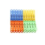 Market - Spalare si intretinere rufe - Uscatoare de rufe si accesorii - Set 20 carlige pentru haine, 5 cm, plastic, multicolor - Infinity.ro