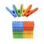 Market - Spalare si intretinere rufe - Uscatoare de rufe si accesorii - Set 20 carlige pentru haine, 5 cm, plastic, multicolor - Infinity.ro