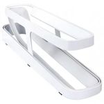 Casa si Gradina - Mobilier - Organizare si depozitare - Cutii depozitare - Suport etajat pentru oua, capacitate 12-14 oua, plastic, alb - Infinity.ro