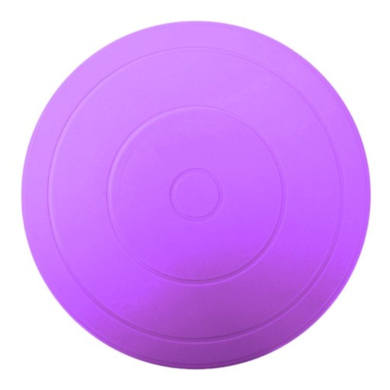 Casa si Gradina - Bucatarie si vesela - Vesela si tacamuri - Platouri de bucatarie - Platou rotativ pentru decorat prajituri si torturi, 27.5 x 7 cm, plastic, violet - Infinity.ro