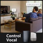 Casa si Gradina - Electrice - Smart Home - Control acces si accesorii - Hub inteligent si telecomanda IR inteligenta 2 in 1 Techstar®, WiFi 2.4G, 5V-1A, compatibil Tuya, SmartLife, Alexa - Infinity.ro