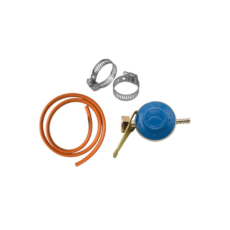 Electronice si Electrocasnice - Aragazuri, cuptoare si hote - Aragazuri - Aragazuri pe gaz - Aragaz, Minigaz 2 arzatoare, Emailat, 2m Furtun Gaz, Ceas Butelie, 2 Coliere - Infinity.ro
