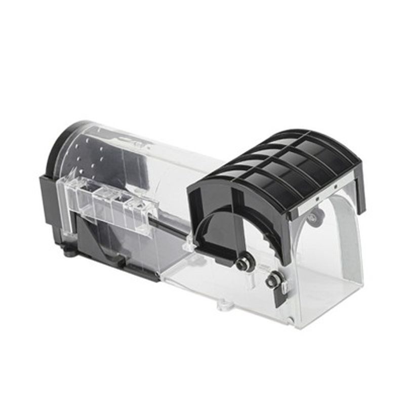 Market - Curatenie si intretinere casa - Produse menaj - Insecticide si capcane - Set 2 capcane pentru soareci, plastic, 32x8,5x8,5 cm, non-toxic, reutilizabila, negru/transparent - Infinity.ro