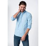 Fashion, accesorii si bijuterii - Barbati - Imbracaminte - Camasi barbati - Camasa La Martina regular fit cu logo brodat CCMC01, XL INTL, Albastru - Infinity.ro