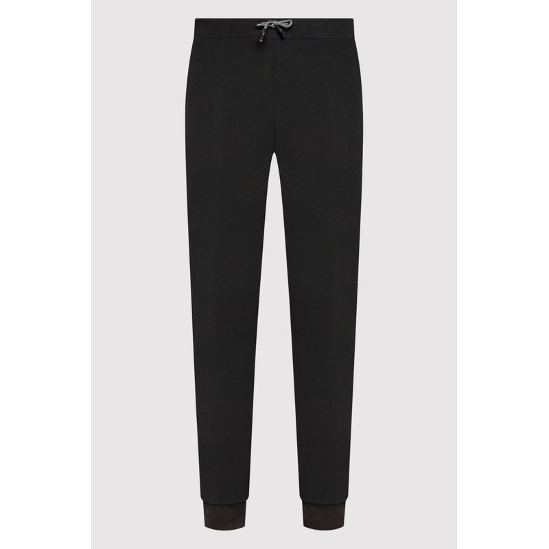 Fashion, accesorii si bijuterii - Barbati - Imbracaminte - Pantaloni barbati - Pantaloni de trening La Martina CCMT03, 3XL INTL, Negru - Infinity.ro
