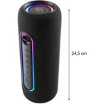 TV, Audio-Video si Foto - Portabile audio - Boxe portabile - Boxa portabila GoGEN CLUBEE BS 370B, 24 W, 3.7V/3000 mAh, Bluetooth, TWS, USB, intrare AUX, IPX 5, negru - Infinity.ro