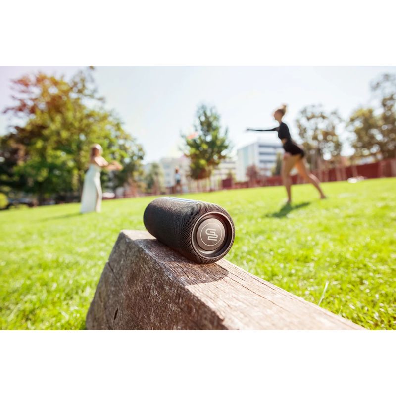 TV, Audio-Video si Foto - Portabile audio - Boxe portabile - Boxa portabila GoGEN CLUBEE BS 370B, 24 W, 3.7V/3000 mAh, Bluetooth, TWS, USB, intrare AUX, IPX 5, negru - Infinity.ro