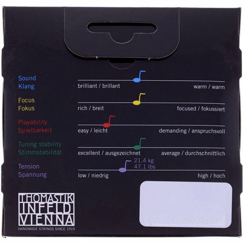 TV, Audio-Video si Foto - Instrumente muzicale - Accesorii instrumente muzicale - Corzi Vioara Thomastik Dominant Violin 4/4 Alu medium - Infinity.ro