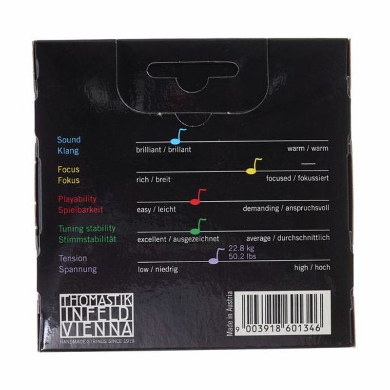 TV, Audio-Video si Foto - Instrumente muzicale - Accesorii instrumente muzicale - Corzi Vioara Thomastik Infeld Blue Violin 4/4 medium - Infinity.ro