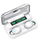 TV, Audio-Video si Foto - Portabile audio - Casti audio - Casti audio, Adsinio, Wireless, Bluetooth, Control Touch, Microfon, Noise Cancelling, True Wireless Stereo, Alb - Infinity.ro