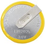 Auto si Moto - Electronice auto - Accesorii electronice auto - Baterie Reincarcabila Techstar® 2025, 3.6V, 250mAh, Pentru BMW, LIR2025 - Infinity.ro