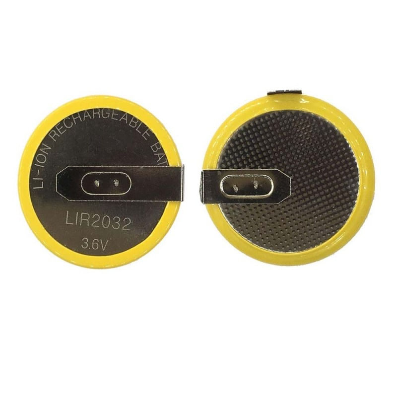 Auto si Moto - Electronice auto - Accesorii electronice auto - Baterie Reincarcabila Techstar® 2032, 3.6V, 250mAh, Pentru BMW, Land Rover, LIR2032 - Infinity.ro