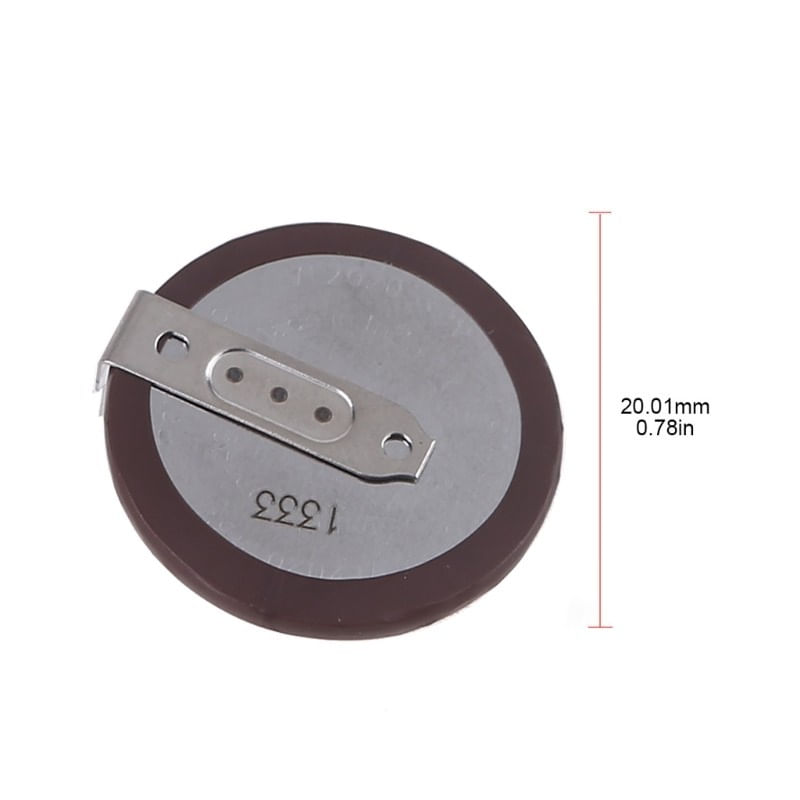 Auto si Moto - Electronice auto - Accesorii electronice auto - Baterie Reincarcabila Techstar® VL2020, Pentru BMW, Land Rover, 3V, 50mAh, 20 mm, Maro/Argintiu - Infinity.ro