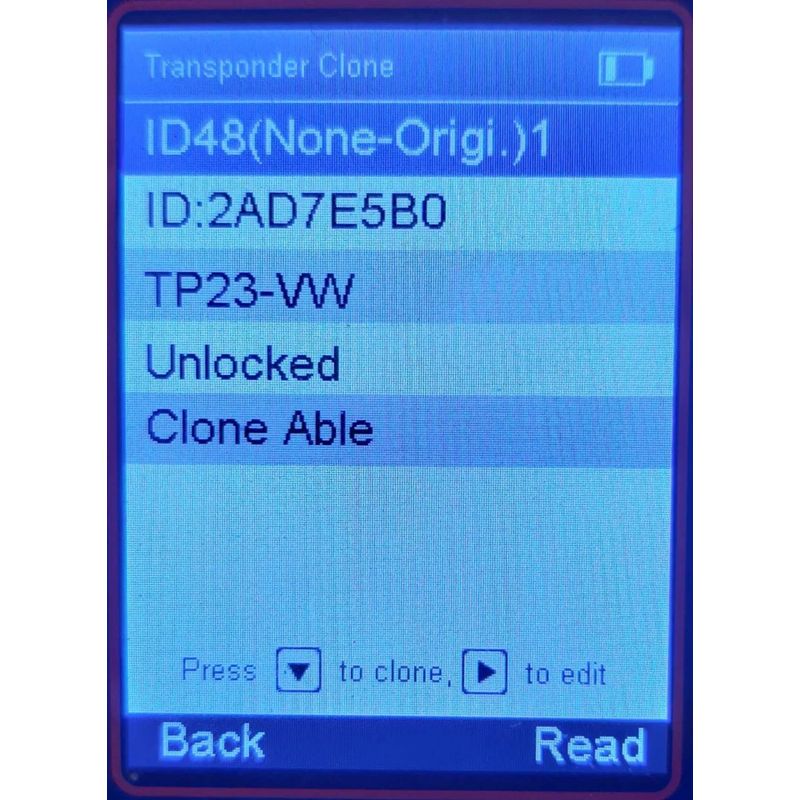 Auto si Moto - Electronice auto - Accesorii electronice auto - Chip Transponder ID48 CAN VW A1 TP23 Cip Auto pentru Cheie VW Encrypted - Infinity.ro