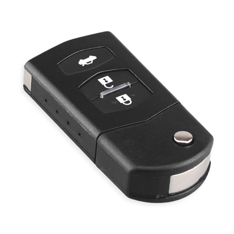 Auto si Moto - Electronice auto - Accesorii electronice auto - Carcasa Cheie Auto Techstar® Mazda 2, 3, 5, 6, RX-8, MX-5, 2B, 3 Butoane - Infinity.ro