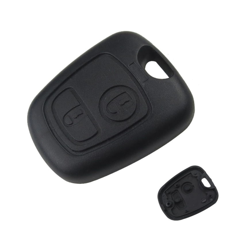 Auto si Moto - Electronice auto - Accesorii electronice auto - Carcasa Cheie Auto Techstar® Citroen C3, C2, C1, 206, 307, 407, 2 Butoane, Fara Lama - Infinity.ro