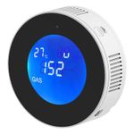 Casa si Gradina - Electrice - Smart Home - Alarme si accesorii - Detector de scurgeri de gaz si alarma de incendiu Techstar®, Wi-Fi, 150mA, Afisaj LCD, Control APP Tuya, Notificari - Infinity.ro